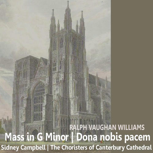 Williams: Mass in G Minor, Dona nobis pacem_poster_image