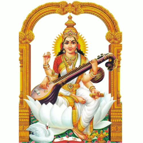 Om Aim Hreem Shreem Vagdevyei Saraswatyai Namaha 108 Times Chanting Saraswati Mantra