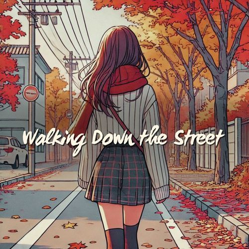 Walking Down the Street: Autumn Cozy Lofi Music_poster_image