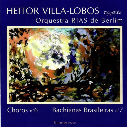 Heitor Villa-Lobos conducts