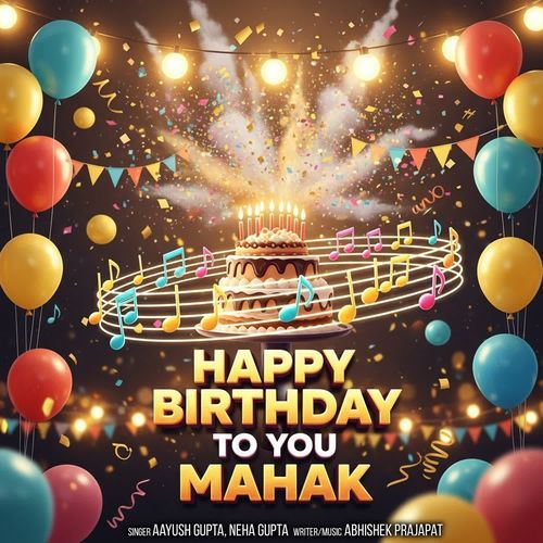 Happy Birthday To You Mahak