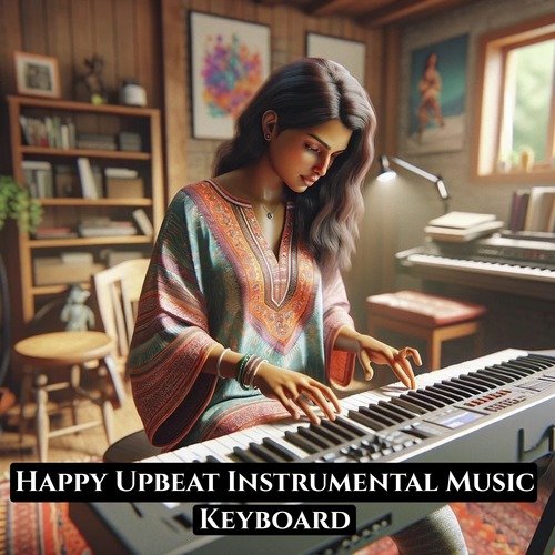 Happy Upbeat Instrumental Music Keyboard cover art
