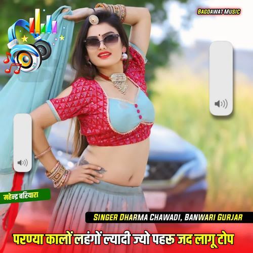 परण्या कालों लहंगों ल्यादी ज्यो पहरू जद लागू टोप