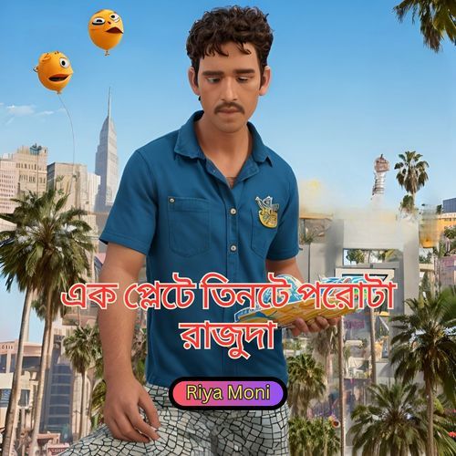 এক প্লেটে তিনটে পরোটা রাজুদা