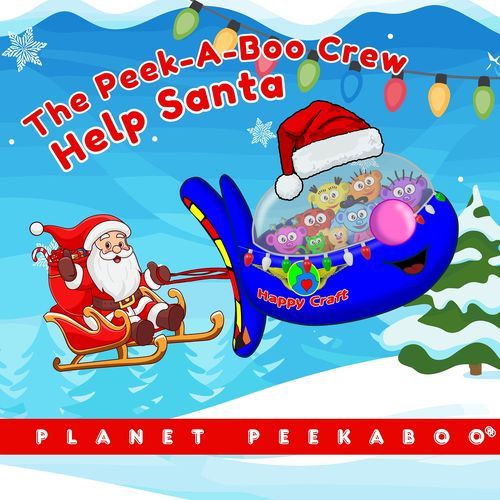 The Peek-a-Boo Crew Help Santa cover art