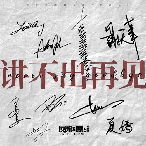 讲不出再见 (电影《反贪风暴5：最终章》主题曲)