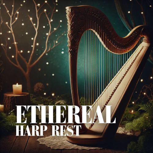 Ethereal Harp Rest: Gentle Harmonies, Nightly Calm, Restful Slumber_poster_image