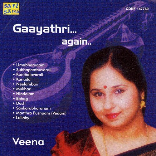E. Gayathri Again - Bhogindra Sayinam - Veena