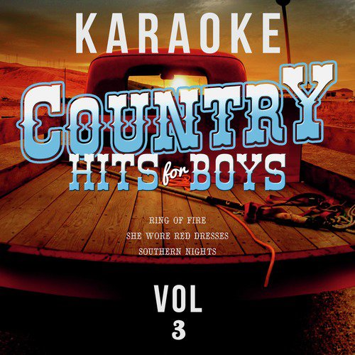Karaoke - Country Hits for Boys, Vol. 3