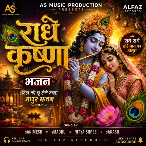 Radhe Krishna bhajan | sMadhu x sAnimesh