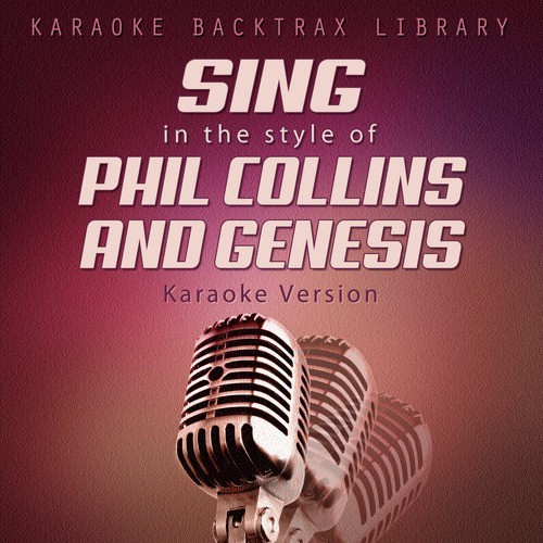 Misunderstanding (Originally Performed by Phil Collins and Genesis) [Karaoke Version] cover art