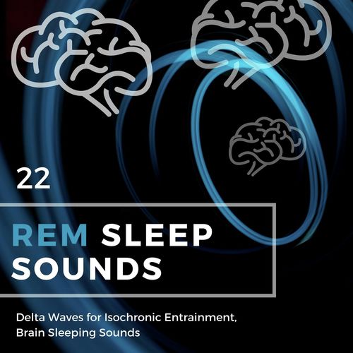 22 REM Sleep Sounds: Delta Waves for Isochronic Entrainment, Brain Sleeping Sounds_poster_image