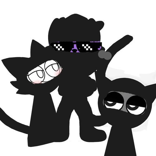 CatNap x Wenda Sprunki Gray