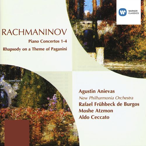 Rachmaninov: Piano Concertos 1 - 4 &amp; Rhapsody on a Theme of Paganini_poster_image