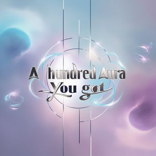 a hundred aura you got