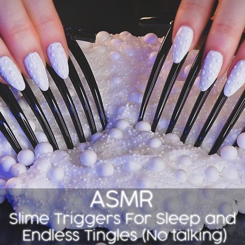 ASMR Fluffy slime with snow cover art