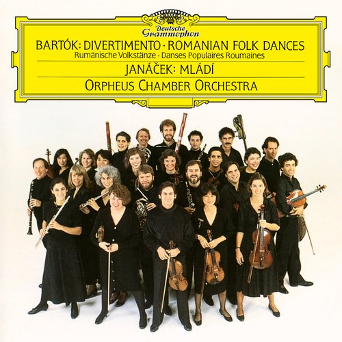 Bartók: Divertimento For Strings, Sz. 113; Roumanian Folk Dances For Orchestra, BB 76; Janácek: Mládi, JW 7/10_poster_image