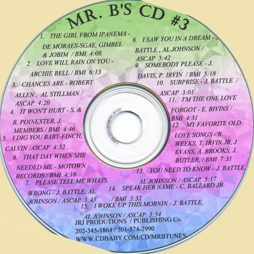 CD #3 The hottest new r&b, swing, and soul innovation.