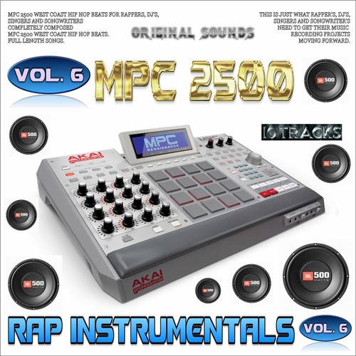 Mpc 2500 Rap Instrumentals Vol. 6_poster_image