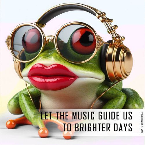 Let the music guide us to brighter days cover art