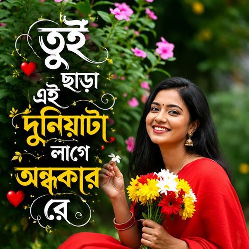 তুই ছাড়া এই দুনিয়াটা লাগে অন্ধকার রে