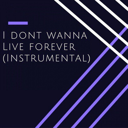 I Don't Wanna Live Forever (Instrumental)