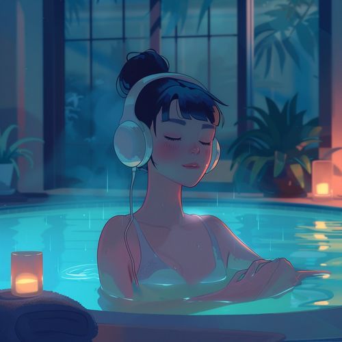 Lofi Spa Tones: Relaxation Harmonies_poster_image