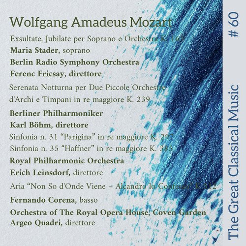 The Great Classical Music #60 : Wolfgang Amadeus Mozart