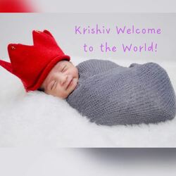 Krishiv Welcome To The World-CQseYz9EQGc