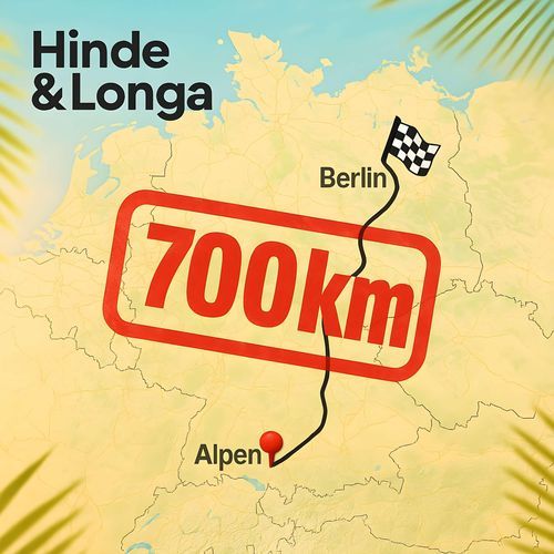 700km