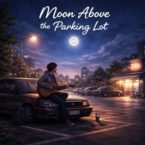 Moon Above the Parking Lot