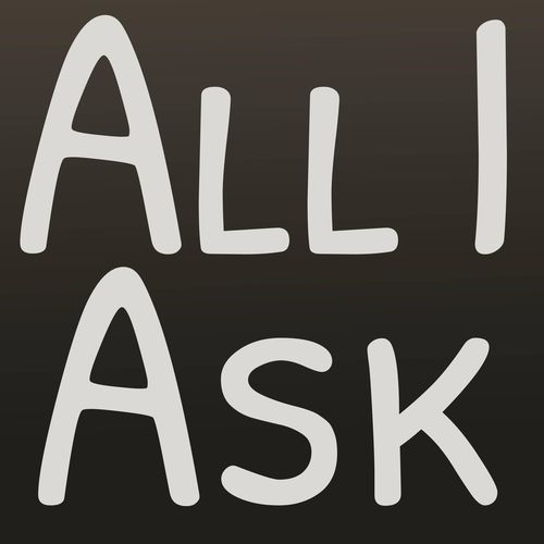 All I Ask (sped up + nightcore) cover art