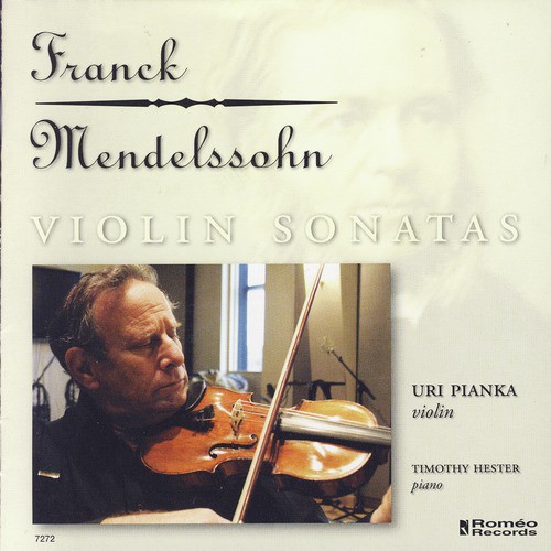 Sonata In A Major For Violin And Piano: Allegretto Ben Moderato