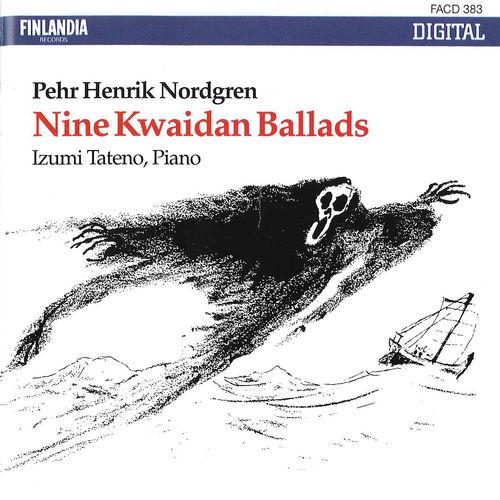Nordgren : Nine Kwaidan Ballads : Rokuro-kubi Op.32 cover art