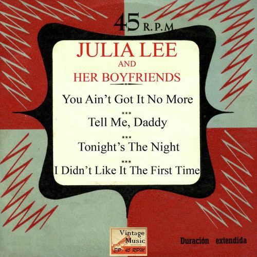 Vintage Vocal Jazz / Swing Nº 51 - EPs Collectors, &quot;Tell Me, Daddy&quot;