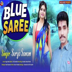 Blue Saree-CiIbAhlSBnk