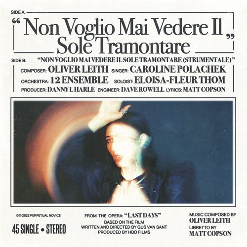 Last Days: Non Voglio Mai Vedere Il Sole Tramontare_poster_image