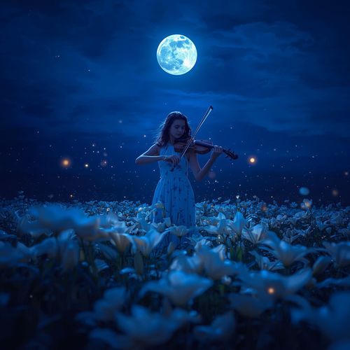 Moonlight on the River