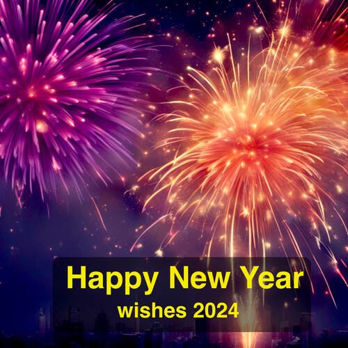 Happy New Year wishes 2024