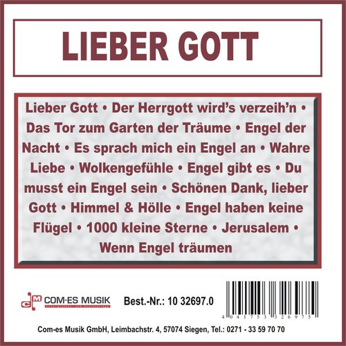 Lieber Gott