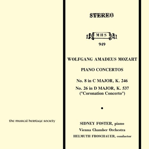 Mozart: Piano Concertos Nos. 8 &amp; 26