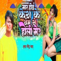 Maar Hoi Kera Ke Tham Se Holi Me
