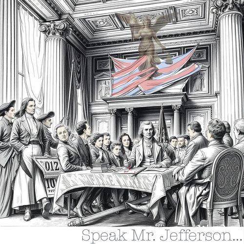Speak Mr. Jefferson cover art