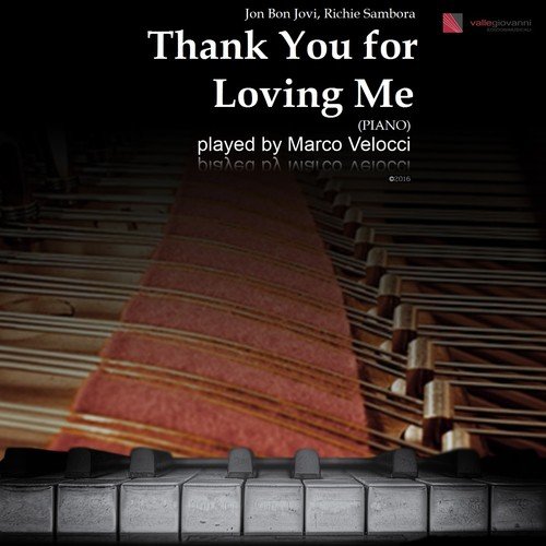 Thank You for Loving Me (Piano)