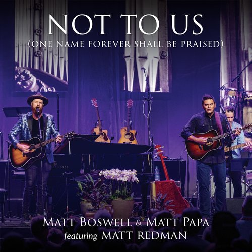 Not To Us (One Name Forever Shall Be Praised) (Live)_poster_image