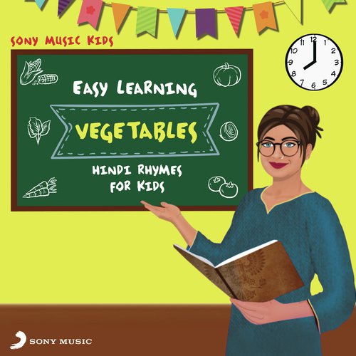 Easy Learning Hindi Rhymes for Kids: Vegetables