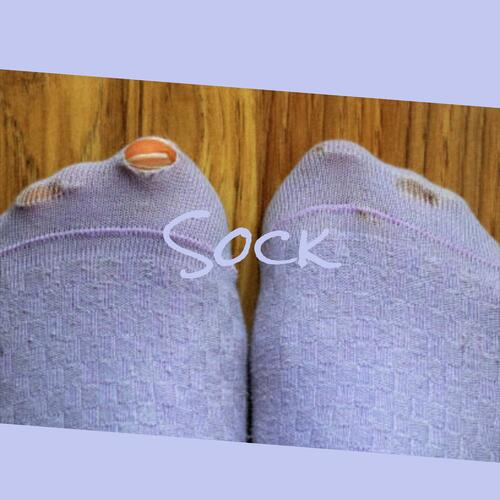 Sock cover art