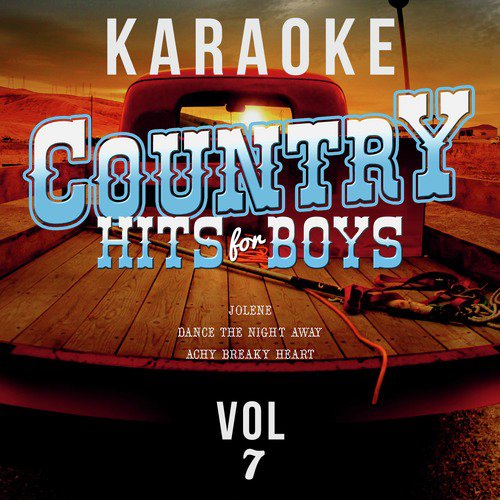 Karaoke - Country Hits for Boys, Vol. 7
