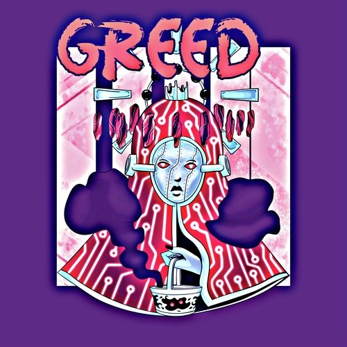 Greed cover art