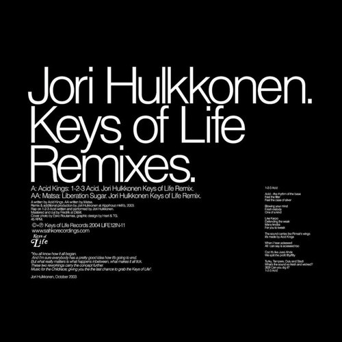 1-2-3 Acid (Jori Hulkkonen Keys of Life Remix)